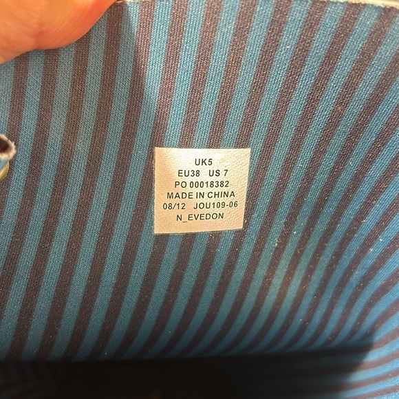 JOULES EVEDON BLACK RUBBER RAIN BOOTS TALL WITH PINK BACK RIBBON IN SIZE 7 - Picture 12 of 13